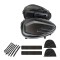 Genti laterale YAMAHA YZF-R1   moto , set 2 bucăți, rigide, aspect carbon, 45 cm cu husa pentru potritecti antiploaie