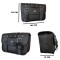 Genti laterale JAWA PERAK  moto choper, set 2 bucăți, piele ecologică, 30x23x13 cm