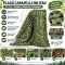 Plasa Camuflaj Militar oxford premium 2x2 m, Oxford Poliester, pentru Grădină, Terasă, Camping și Vânătoare