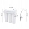 Sistem filtru apa osmoza inversa Filtrare Apa Ultrafiltrare in 5 trepte UF5 Filtru 0,01 Microni, Debit 2,5 L/min, Capacitate 3600 L, Fara Alimentare Electrică