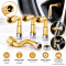 Set 100 prelungitoare valve auto 90° grade din alama – adaptoare pentru umflarea anvelopelor