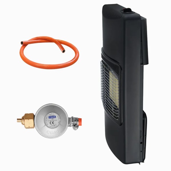 Soba 4.2kw puternica pe Gaz portabilaGPL Portabilă 4200W – IncAlzire Eficienta, 3 Trepte de Putere, Regulator și Furtun Incluse gratuit