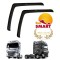 Paravanturi Sun Smart Daf XF 2013-2017 Euro 6 (Set 2 buc +sistem de prindere)