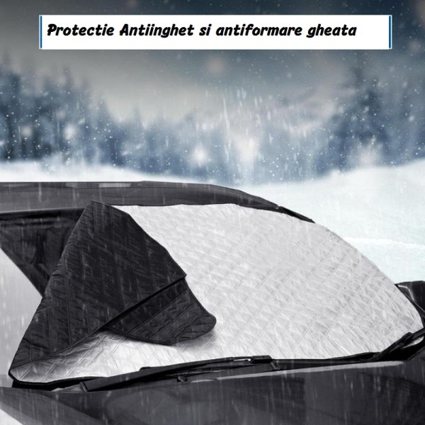 Parasolar Protectie Parbriz VOLKSWAGEN GOLF V 2003-2009 antiinghet iarna si de vara cu functie parasolar, all season