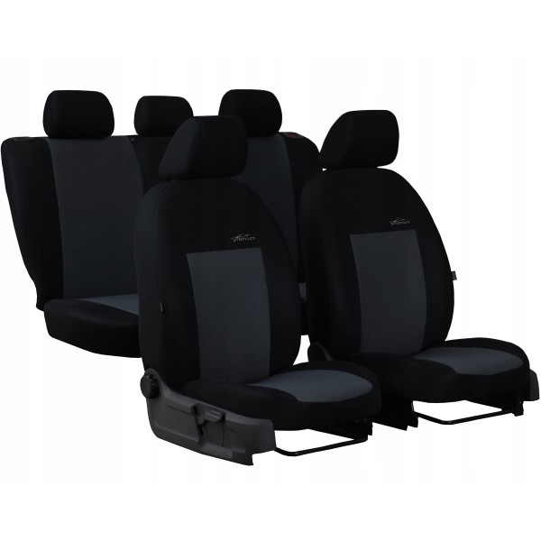 Huse Scaune Dedicate Dacia Logan Sedan bancheta fractionata 2004-2012 Premium 100% bumbac si textil