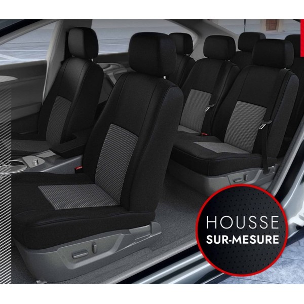 Huse Scaune 7 Locuri Dacia Lodgy 2013-2022 din bumbac cu cotiere pasageri