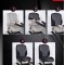 Huse Scaune 7 Locuri Dacia Lodgy 2013-2022 din bumbac cu cotiere pasageri