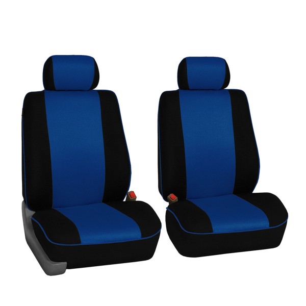 Huse Scaune Dedicate Dacia Logan 2008 Premium (Rosu/Albastru/Gri)