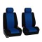 Huse Scaune Dedicate Dacia Logan 2008 Premium (Rosu/Albastru/Gri)