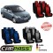 Huse Scaune Dedicate Dacia Logan 2008 Premium (Rosu/Albastru/Gri)