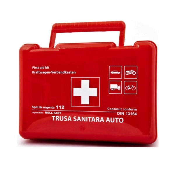 Trusă medicală auto de prim ajutor Valabilitare 5 ani