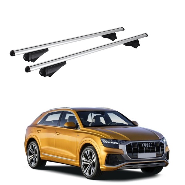 Bare Transversale Portbagaj Audi Q8  2018-2019