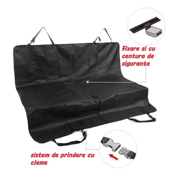 Husa Protectie OPEL ASTRA L 2022-2024 pentru Bancheta Spate sau portbagajTransport Animale Caini, Pisici impermeabila, antialunecare