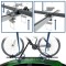 Suporti Bicicleta pentru 3 biciclete montate pe bare portbagaj auto din otel sau aluminiu