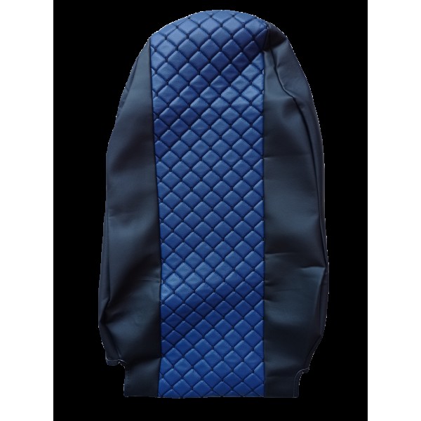 Huse Scaune piele MAN L2000 piele romb culoare Albastru, Editie Speciala