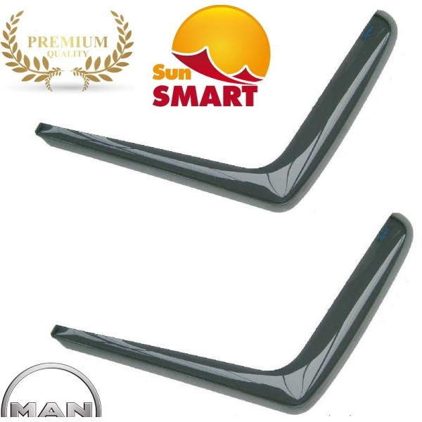 Paravanturi Sun Smart Daf XF 95 (Set 2 buc +sistem de prindere).