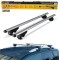 Bare portbagaj dedicate Vw Touran 2004-2016 din aluminiu cu sistem antifurt si cheie
