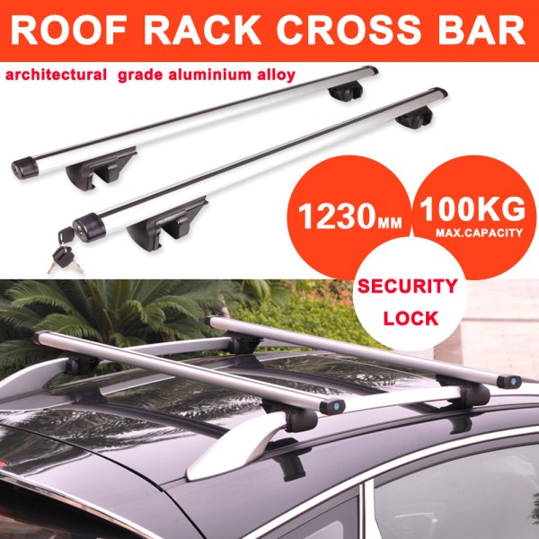 Bare portbagaj pentru Audi A6 break 1999-2005 din aluminiu cu sistem antifurt si cheie