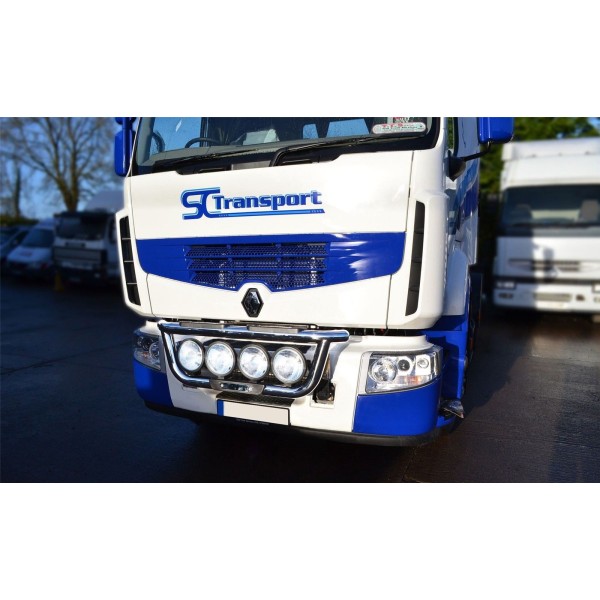 Bullbar/Bara Proiectoare Inox Grila Partea Inferioara Renault Premium  E3,E4,E5