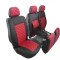 Huse Scaune Iveco Daily 2013 din piele romb cu masuta si cotiera sofer culoare Rosie Editie Speciala
